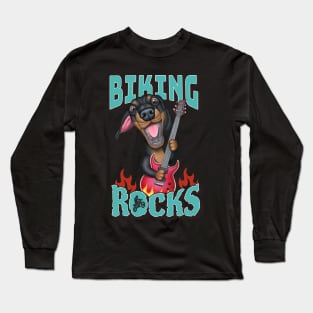 Biking Rocks Long Sleeve T-Shirt